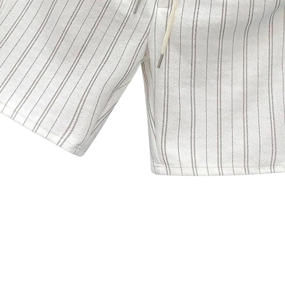 Bermuda Moletom Listrada Raphaelos Tirreno - detalhe