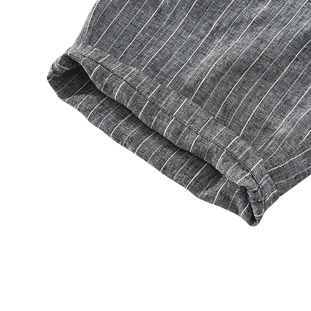 Bermuda Linho Masculina Raphaelos Listrada - imagem 11