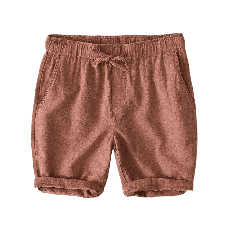 Bermuda Linho Masculina Raphaelos Verano - detalhe
