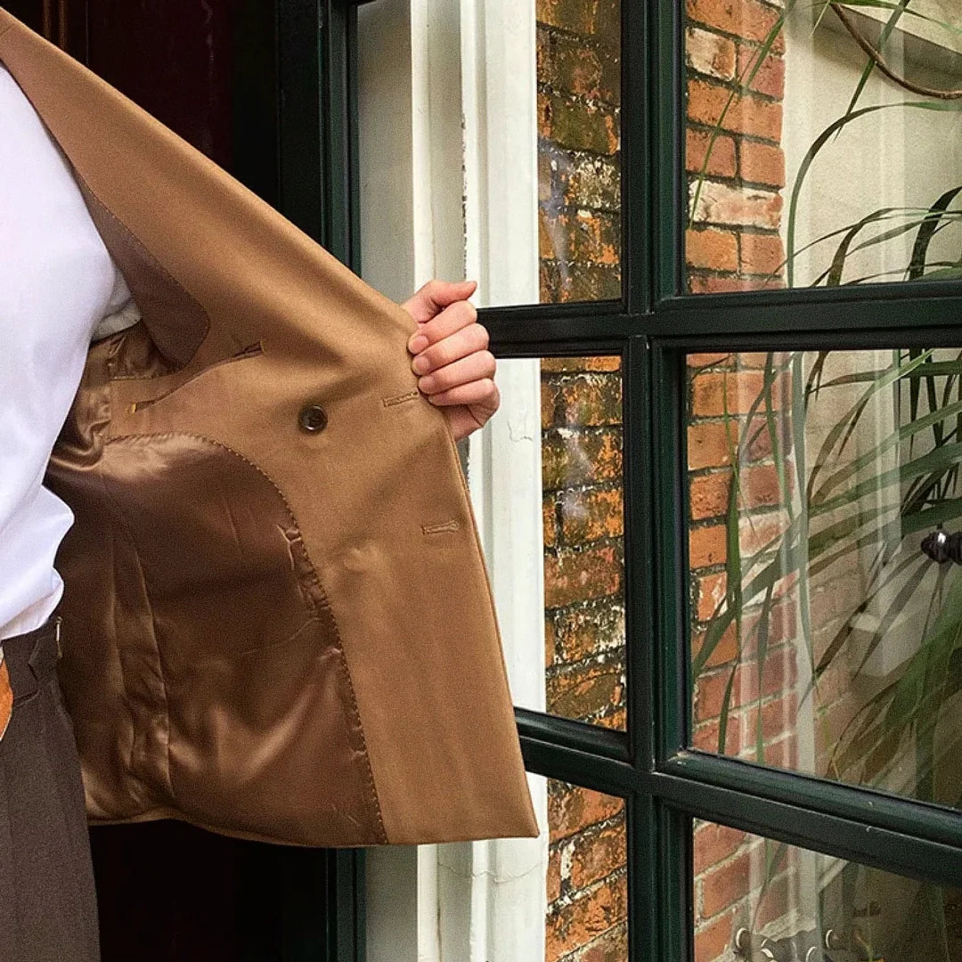 Blazer Masculino Transpassado Raphaelos F002