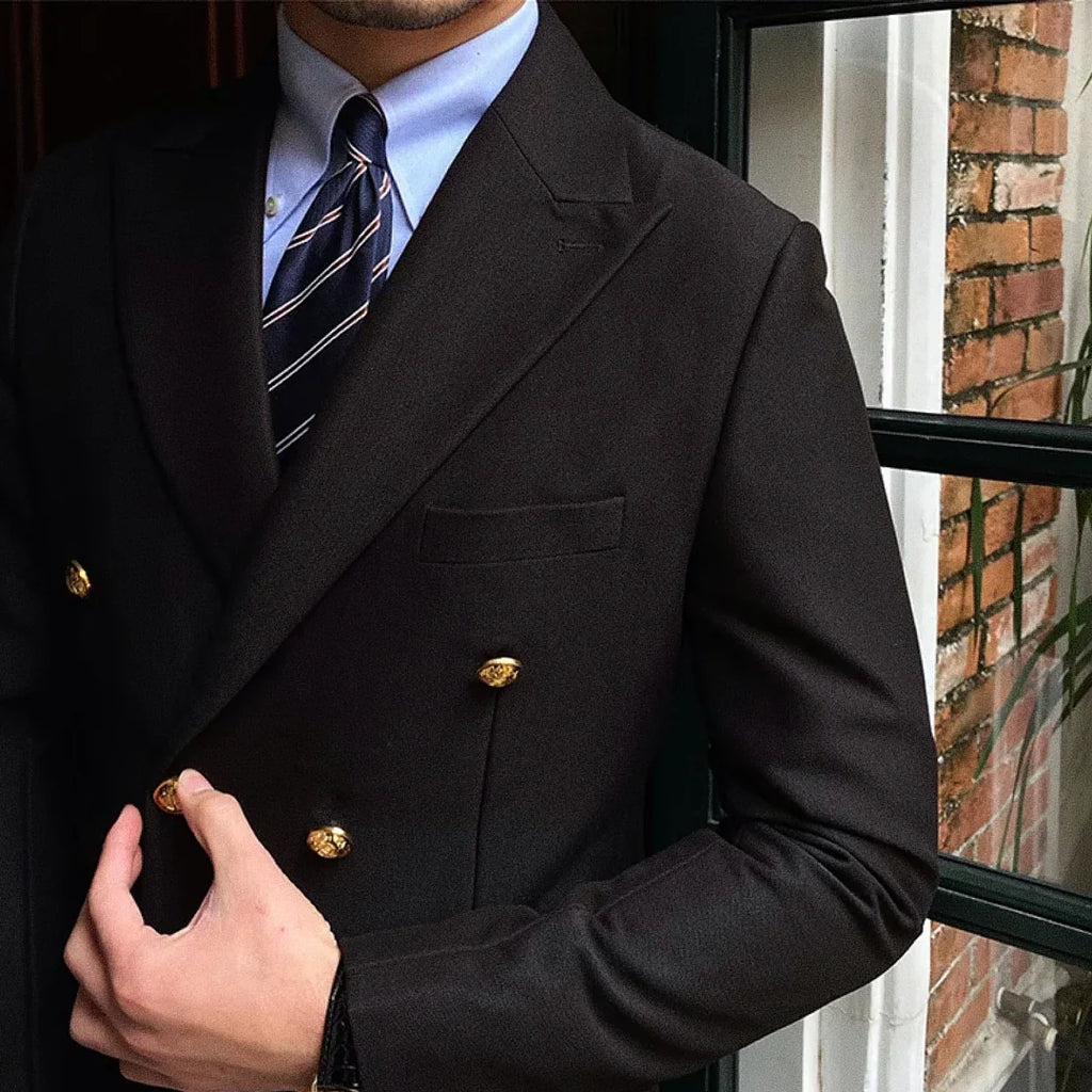 Blazer Masculino Transpassado Raphaelos F002