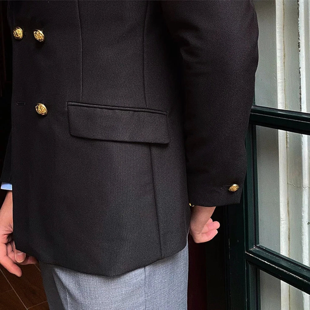 Blazer Masculino Transpassado Raphaelos F002