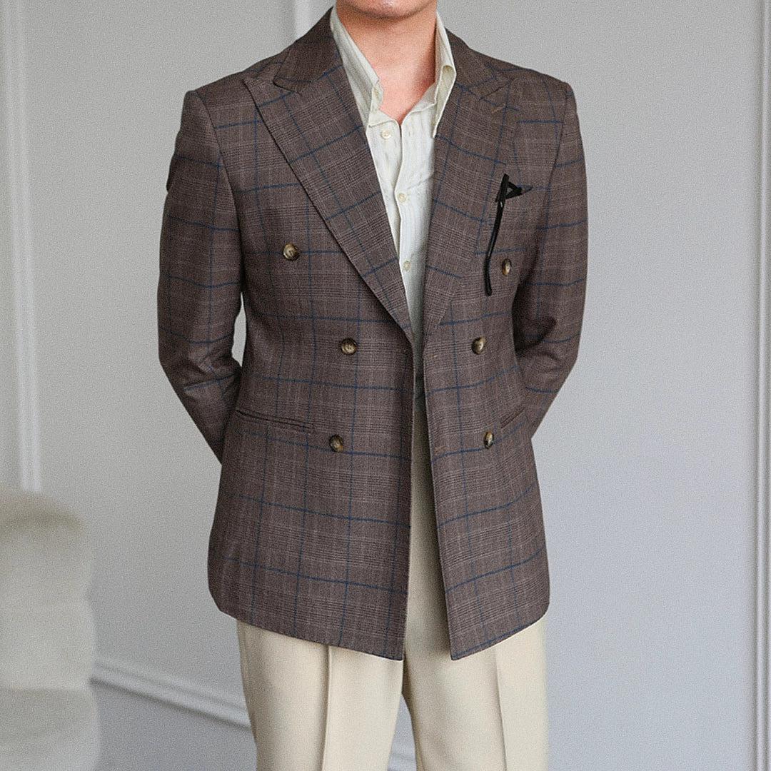 Blazer Masculino Transpassado Raphaelos F004