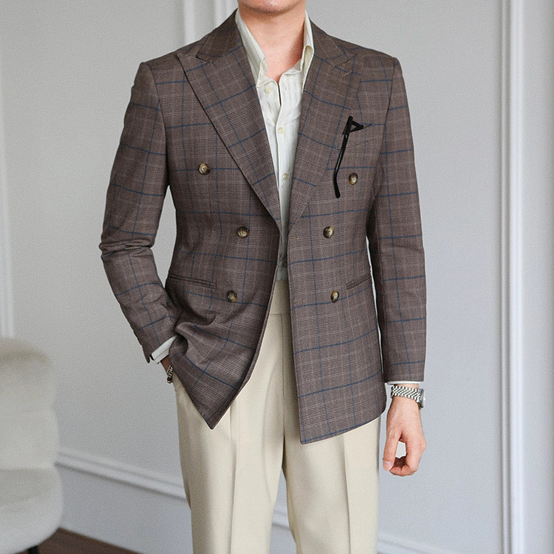 Blazer Masculino Transpassado Raphaelos F004