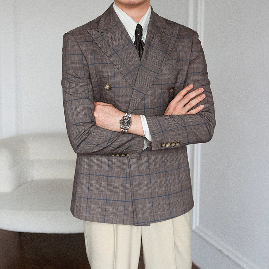 Blazer Masculino Transpassado Raphaelos F004