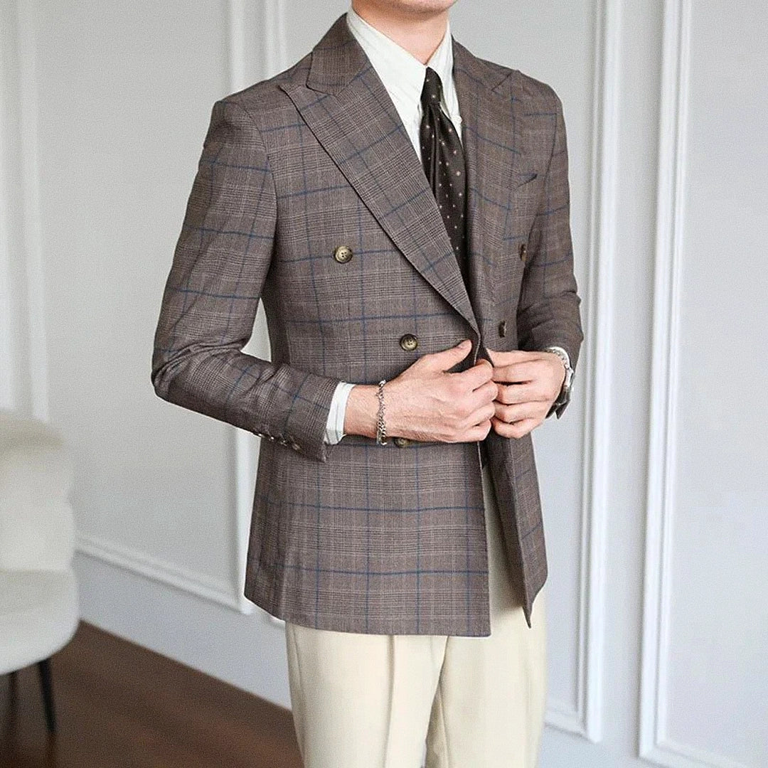 Blazer Masculino Transpassado Raphaelos F004