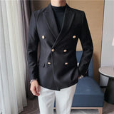 Blazer Masculino de Abotoamento Duplo Raphaelos F016