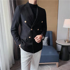 Blazer Masculino de Abotoamento Duplo Raphaelos F016