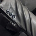 Blazer Masculino de Couro Raphaelos Lancaster