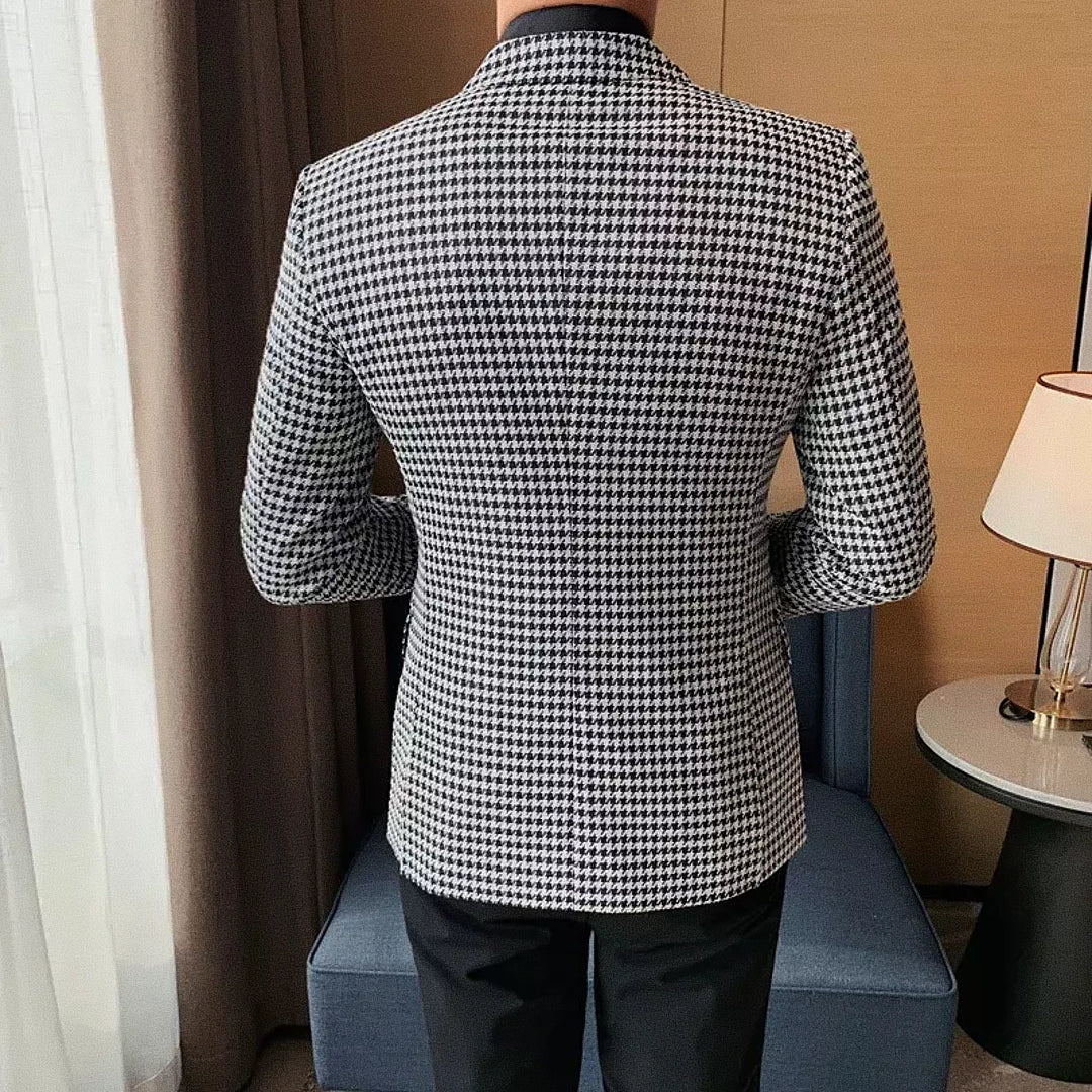 Blazer Masculino Xadrez Raphaelos F019