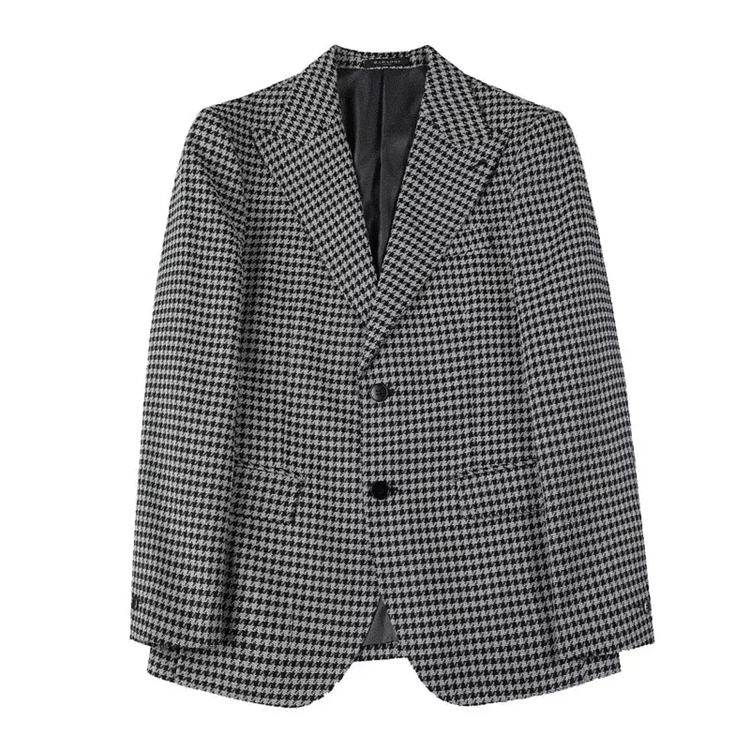 Blazer Masculino Xadrez Raphaelos F019