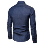 Camisa Masculina Manga Longa Casual Social
