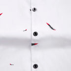 Camisa Manga Curta Estampada Raphaelos Feathers - vista superior