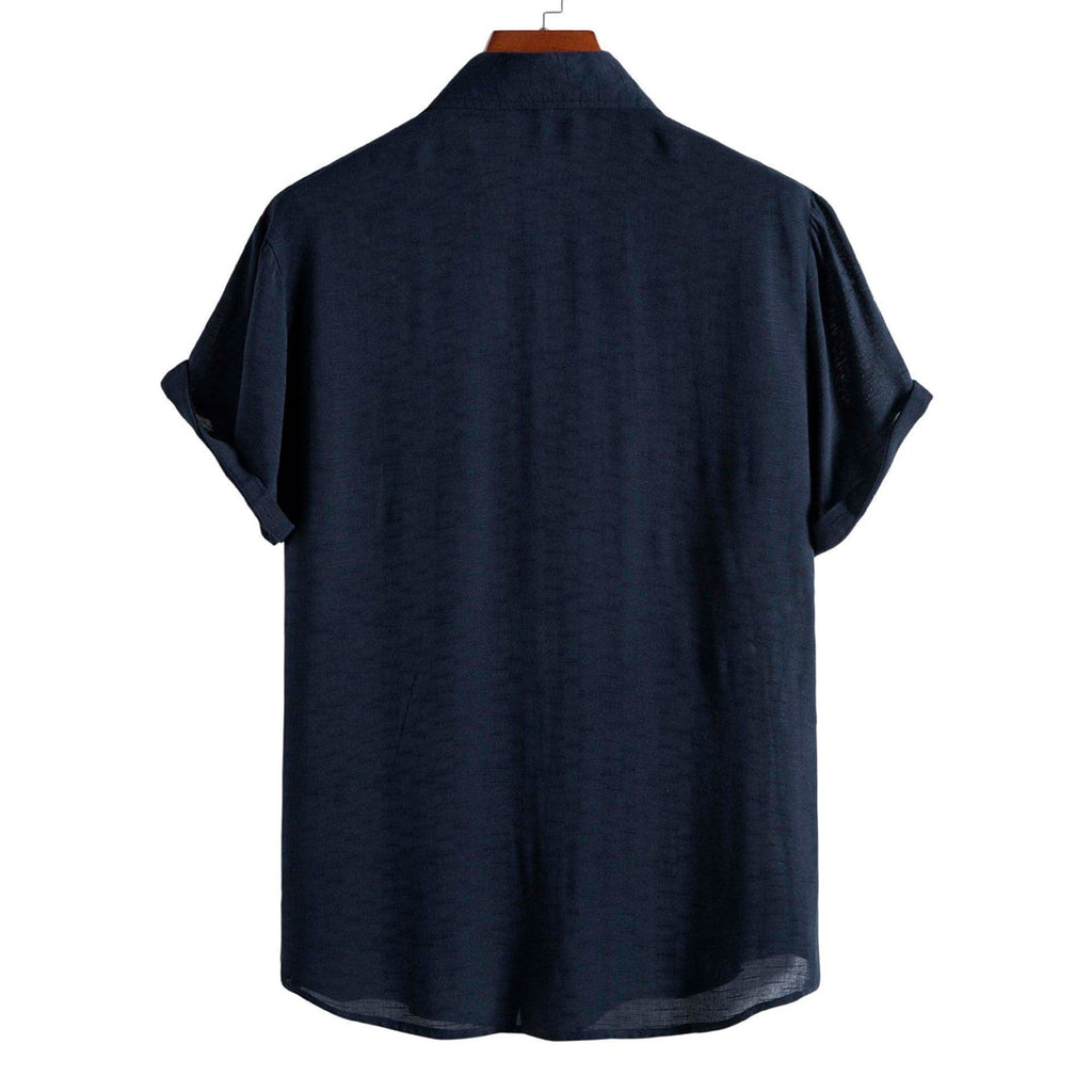 Camisa Manga Curta Lisa Raphaelos Everyday - vista superior