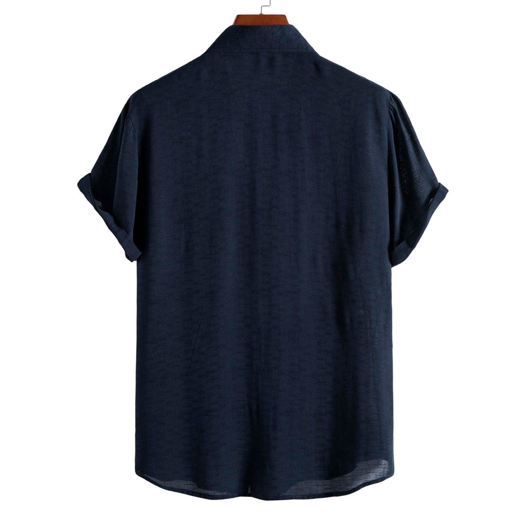 Camisa Manga Curta Lisa Raphaelos Everyday - vista superior