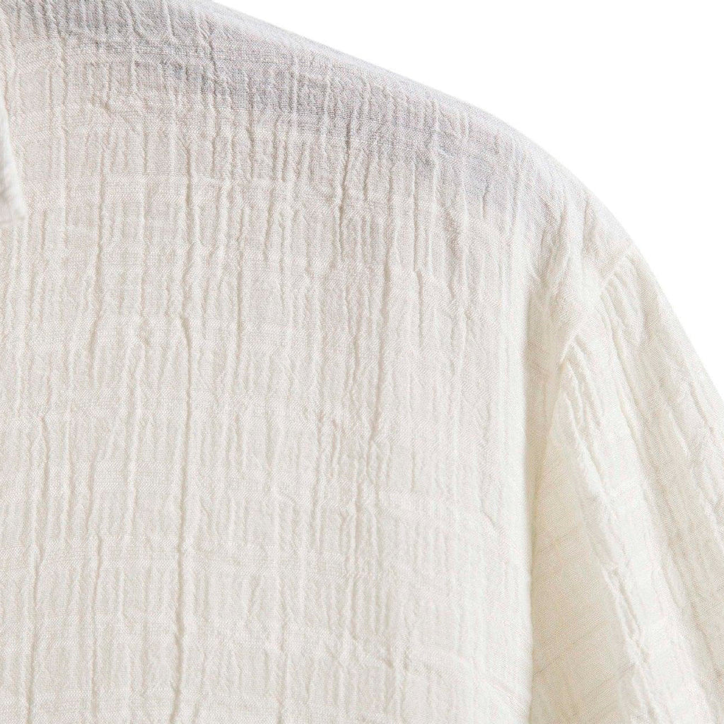 Camisa Manga Curta Raphaelos Playa Off White