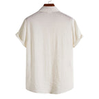 Camisa Manga Curta Raphaelos Playa Off White