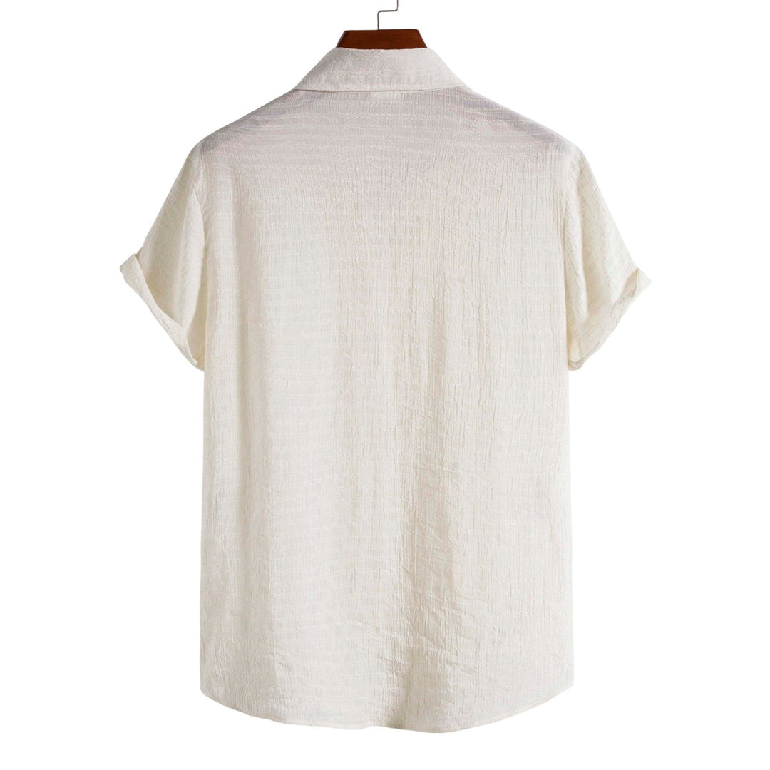 Camisa Manga Curta Raphaelos Playa Off White