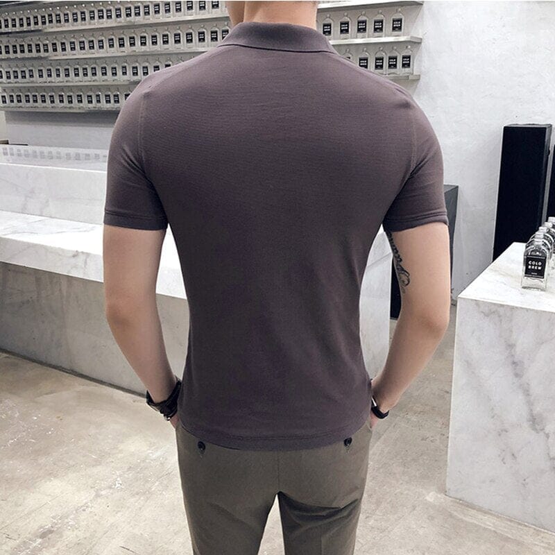 Camisa Polo Masculina Raphaelos Berlim - detalhe