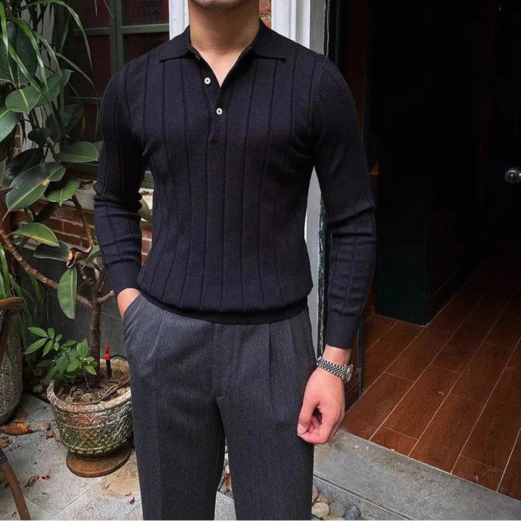 Camisa Polo de Manga Longa Raphaelos Reus