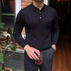 Camisa Polo de Manga Longa Raphaelos Reus - vista lateral