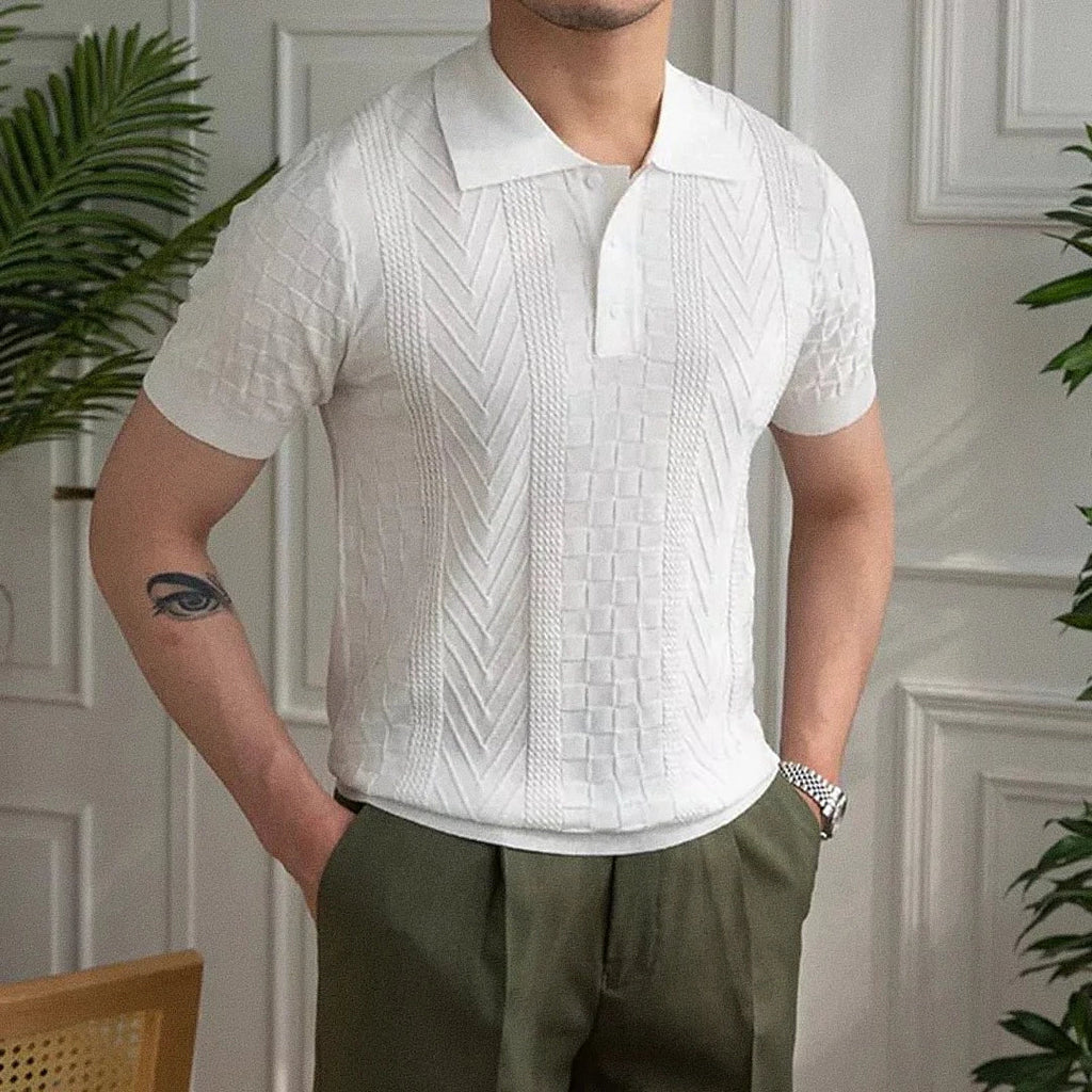 Camisa Polo Masculina Raphaelos Valencia - vista frontal