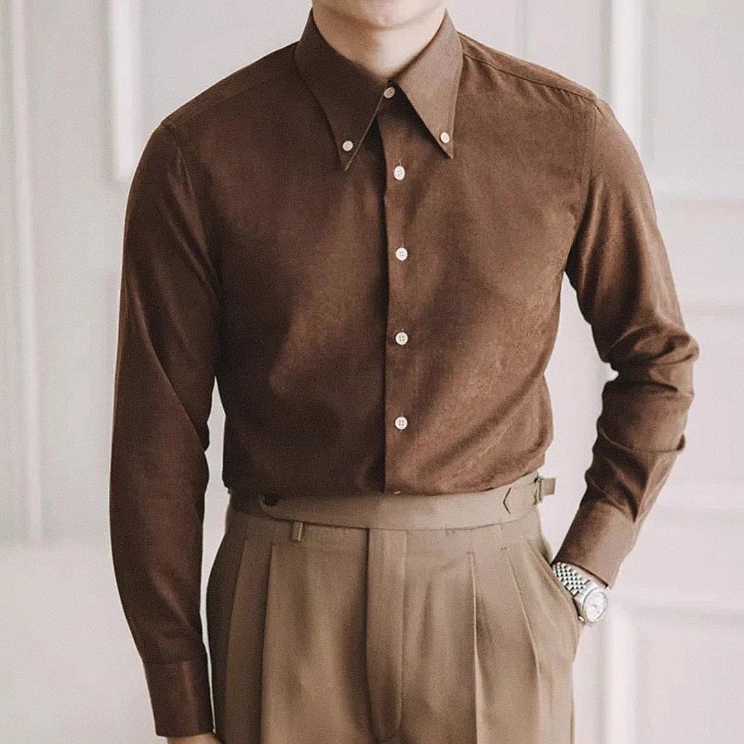 Camisa Social Masculina Raphaelos Torino - vista frontal