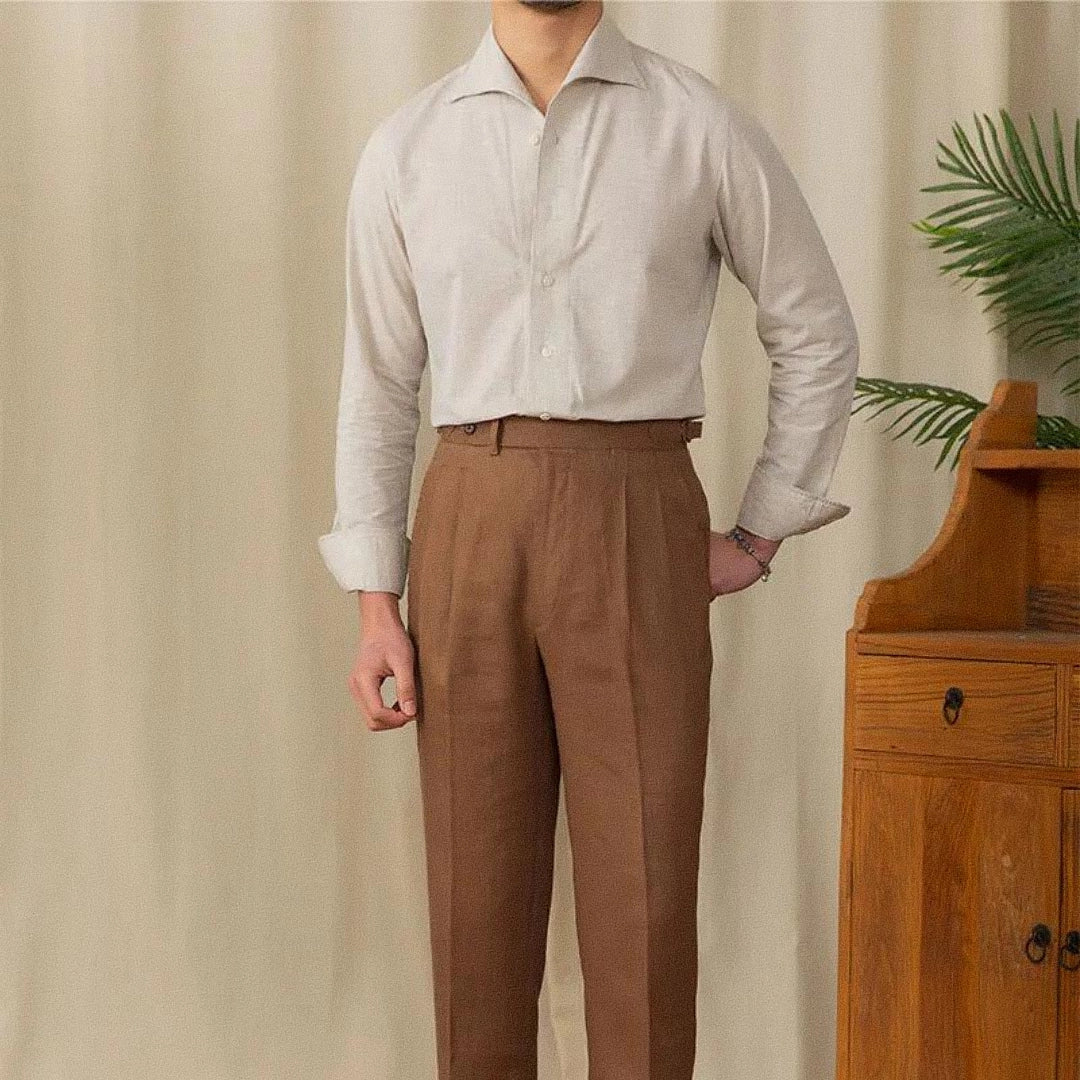 Camisa Social Masculina Raphaelos Bari