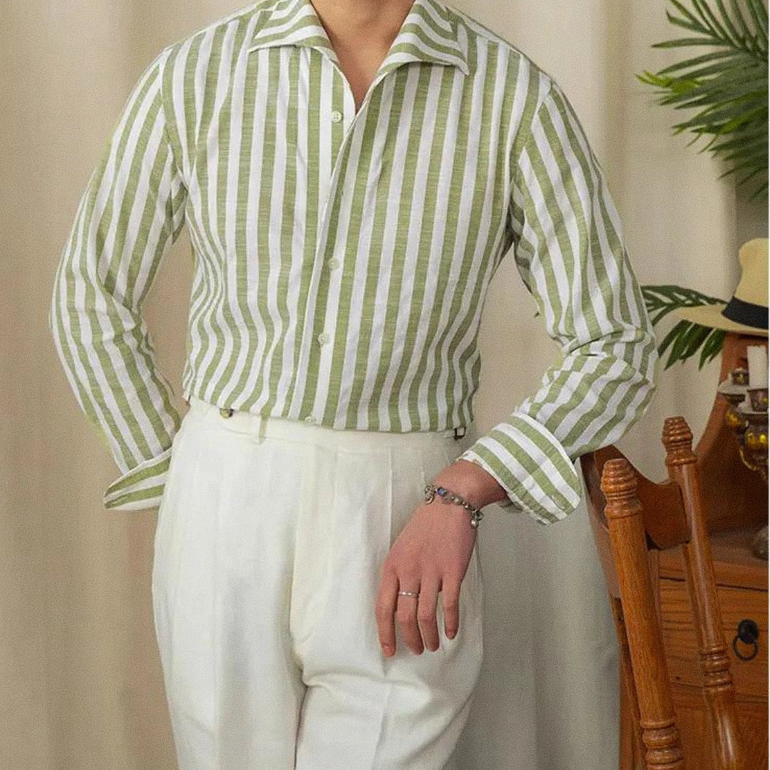 Camisa Social Masculina Raphaelos Siena - vista superior