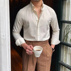 Camisa Social Masculina Raphaelos Bolzano - vista lateral