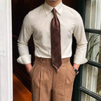 Camisa Social Masculina Raphaelos Bolzano - detalhe