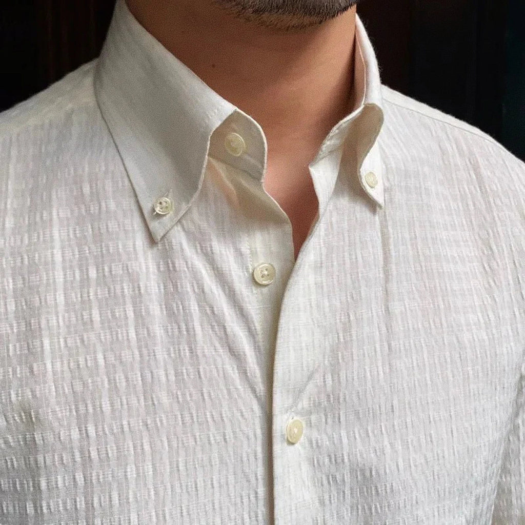 Camisa Social Masculina Raphaelos Bolzano - vista traseira