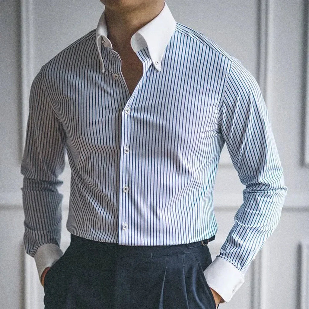 Camisa Social Masculina Raphaelos Roma