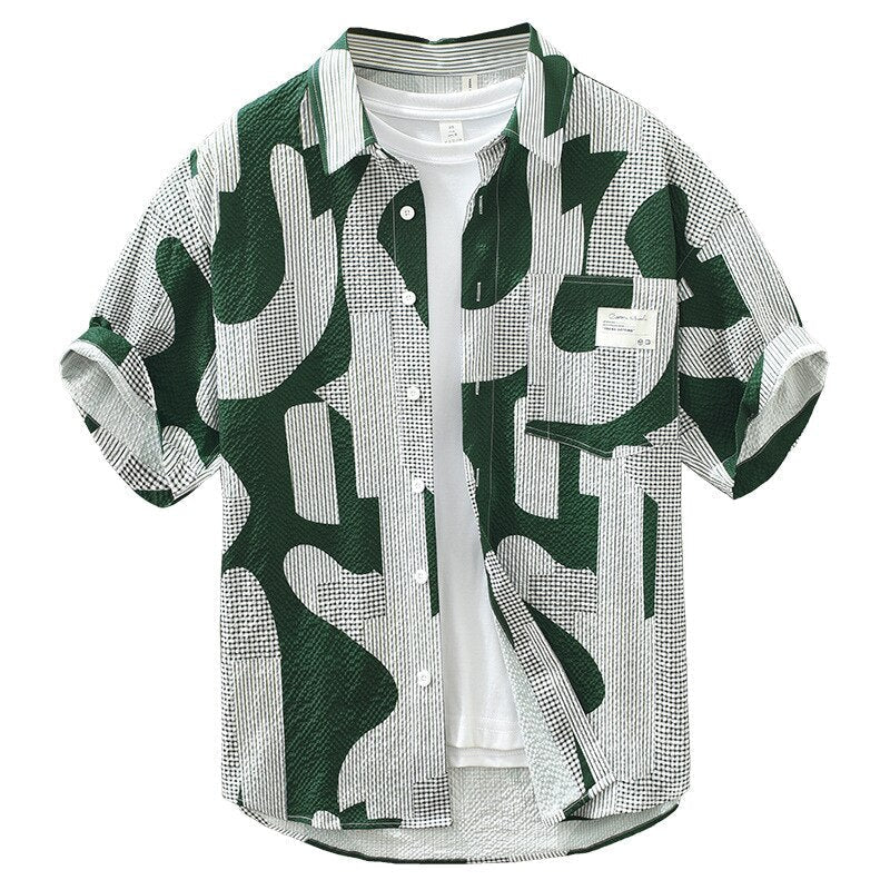 Camisa Manga Curta Raphaelos Laguna - vista frontal