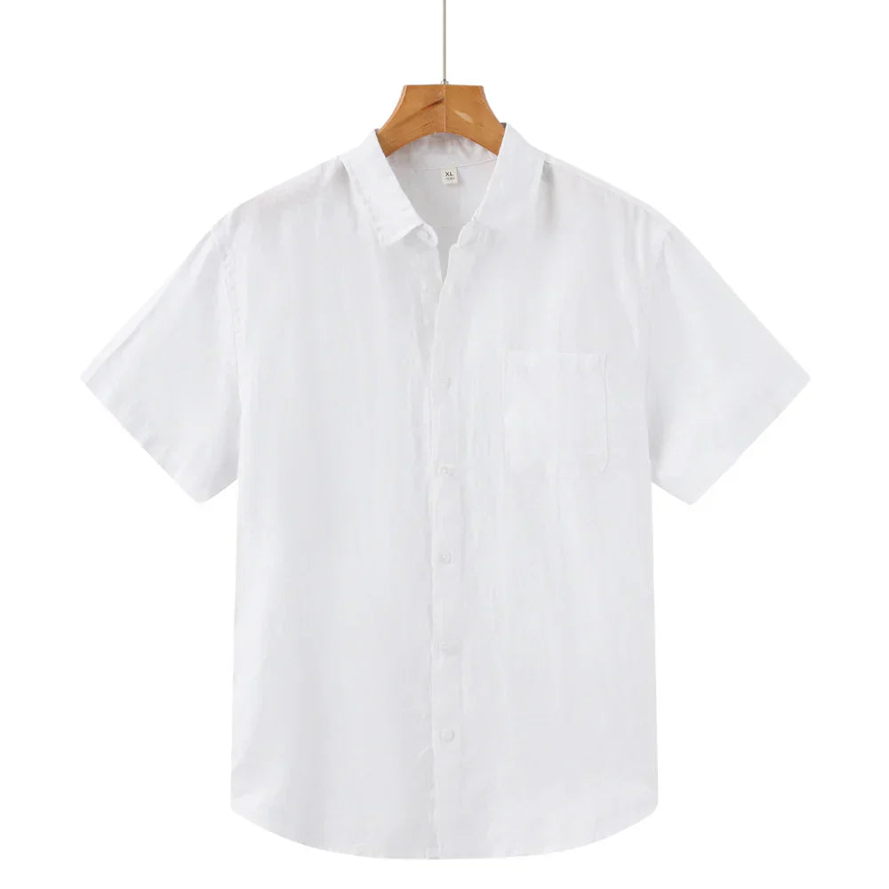 Camisa Masculina Raphaelos de Linho Veneza