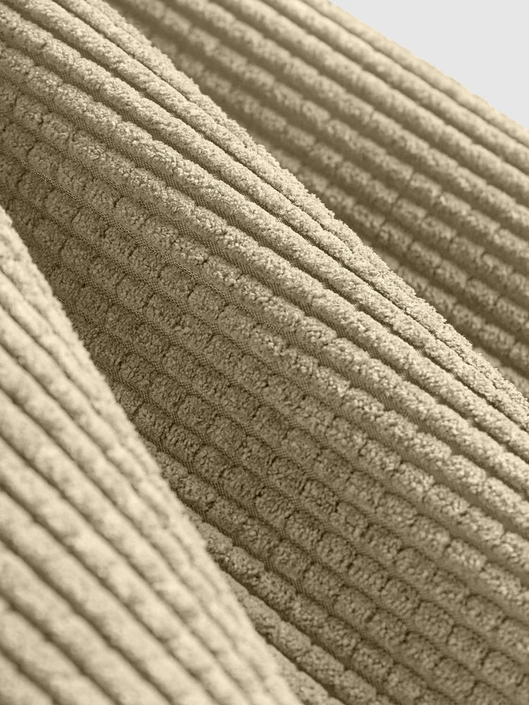 Camisa Manga Curta Raphaelos em Veludo Cotelê - vista traseira