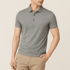 Camisa Polo Masculina em Seda Gelo Raphaelos - imagem 8