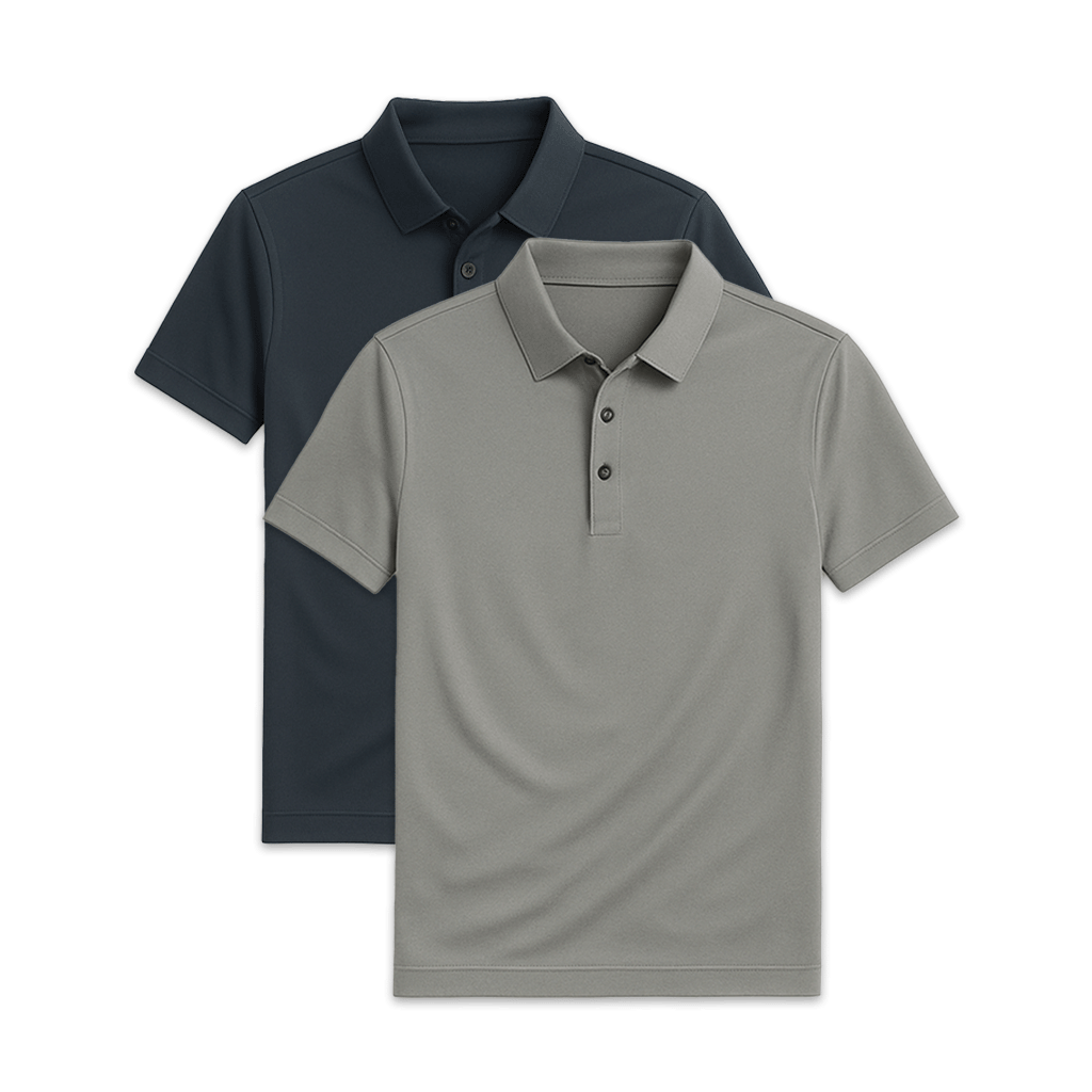 Conjunto 2 Camisas Polos em Seda Gelo Raphaelos - imagem 10