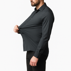 Camisa Social Masculina Raphaelos - vista lateral