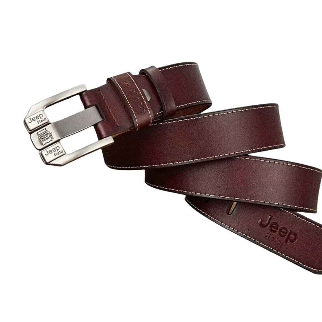 Cinto Masculino de Couro Raphaelos Jeep