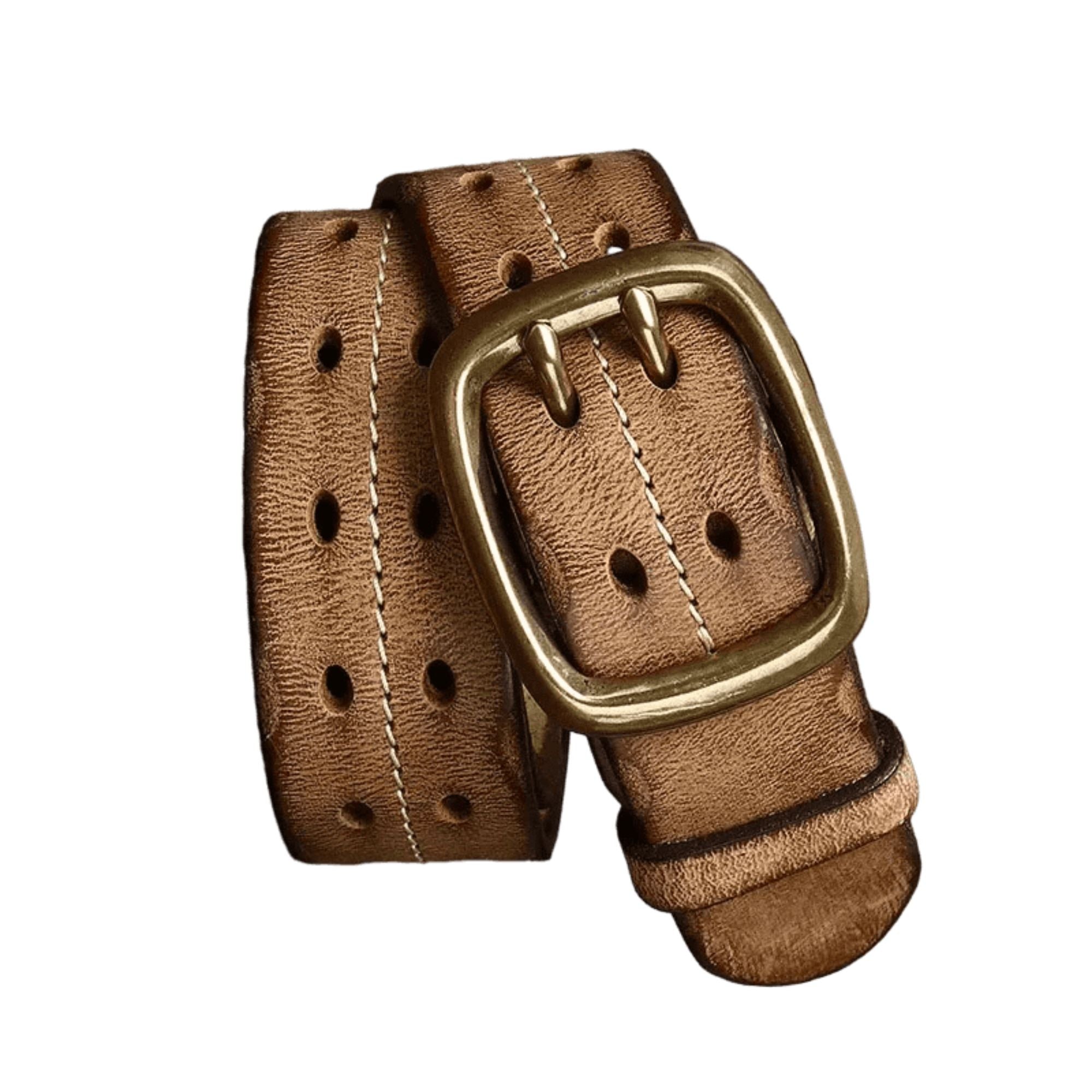 Cinto Masculino de Couro Artesanal Raphaelos