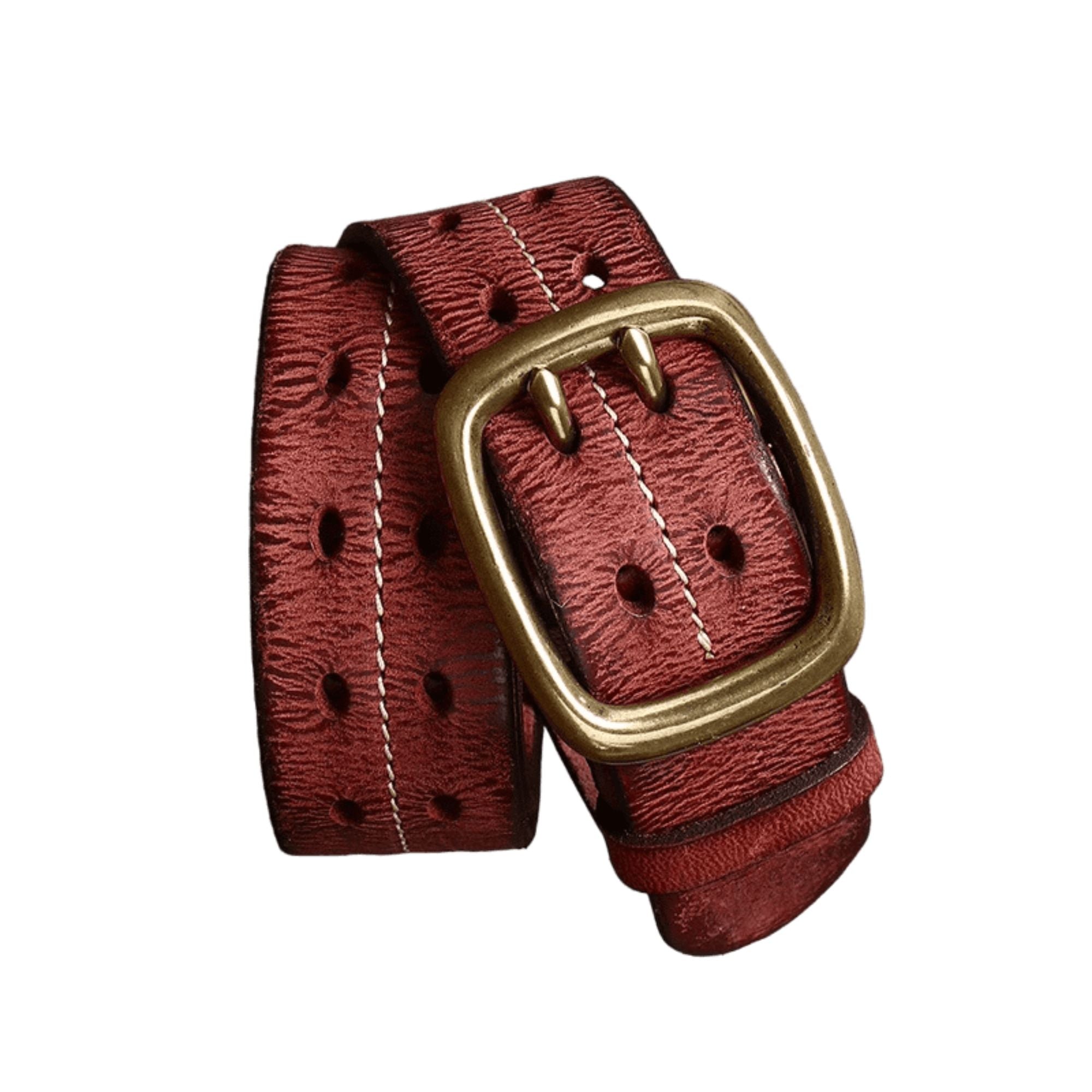 Cinto Masculino de Couro Artesanal Raphaelos