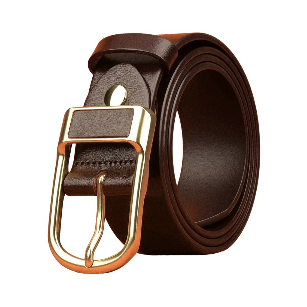 Cinto Masculino de Couro Raphaelos Argos - vista frontal