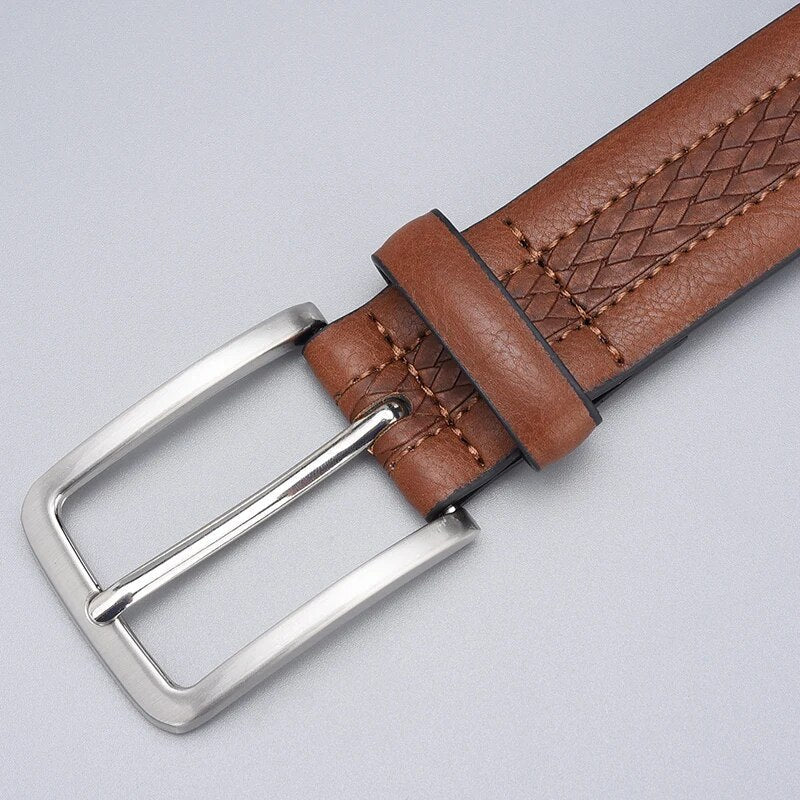 Cinto Masculino de Couro Raphaelos Atemporal - vista superior