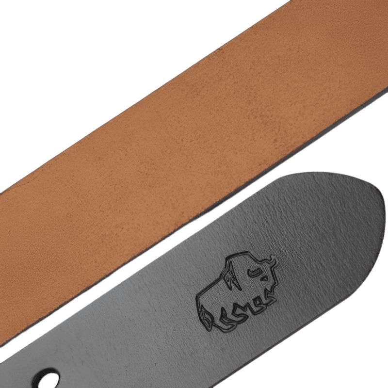 Cinto Masculino de Couro Raphaelos Bison Denim