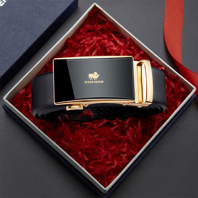 Cinto Masculino de Couro Raphaelos Bison - imagem 6