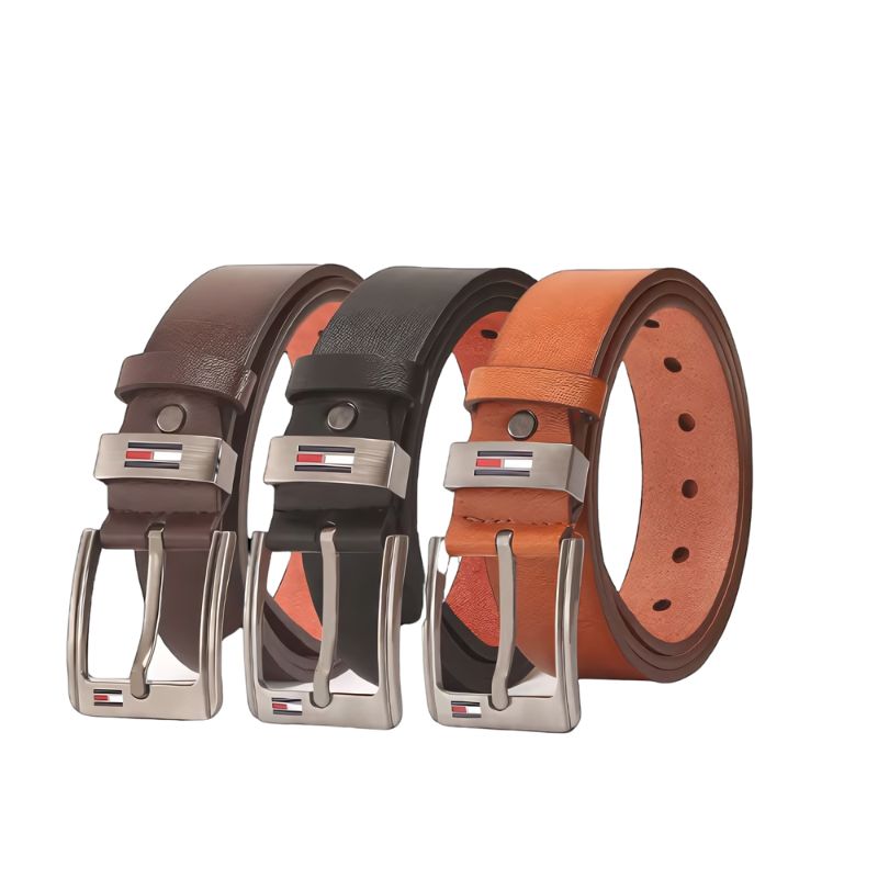 Cinto Masculino de Couro Raphaelos Clássico