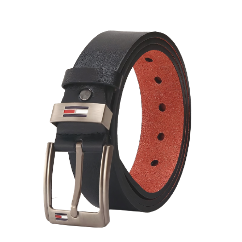 Cinto Masculino de Couro Raphaelos Clássico - vista frontal