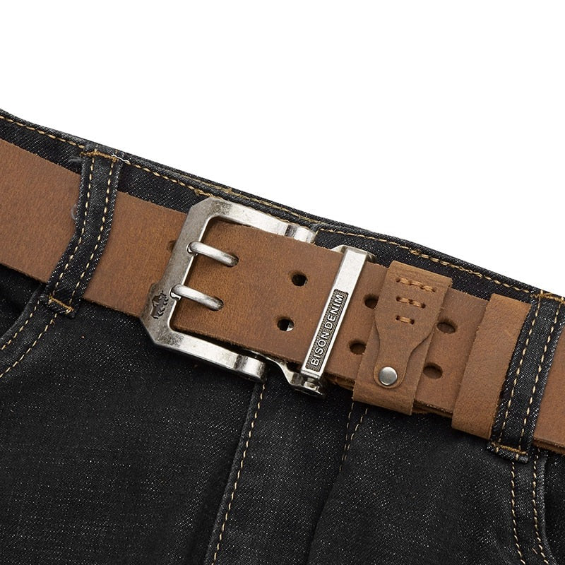 Cinto Masculino de Couro Raphaelos Denim