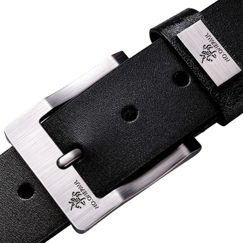 Cinto Masculino de Couro Raphaelos Mens - imagem 8